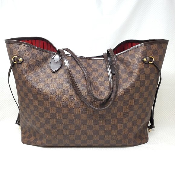 Louis Vuitton Damier Ebene Canvas Neverfull MM Tote w/ COA - Picture 1 of 16